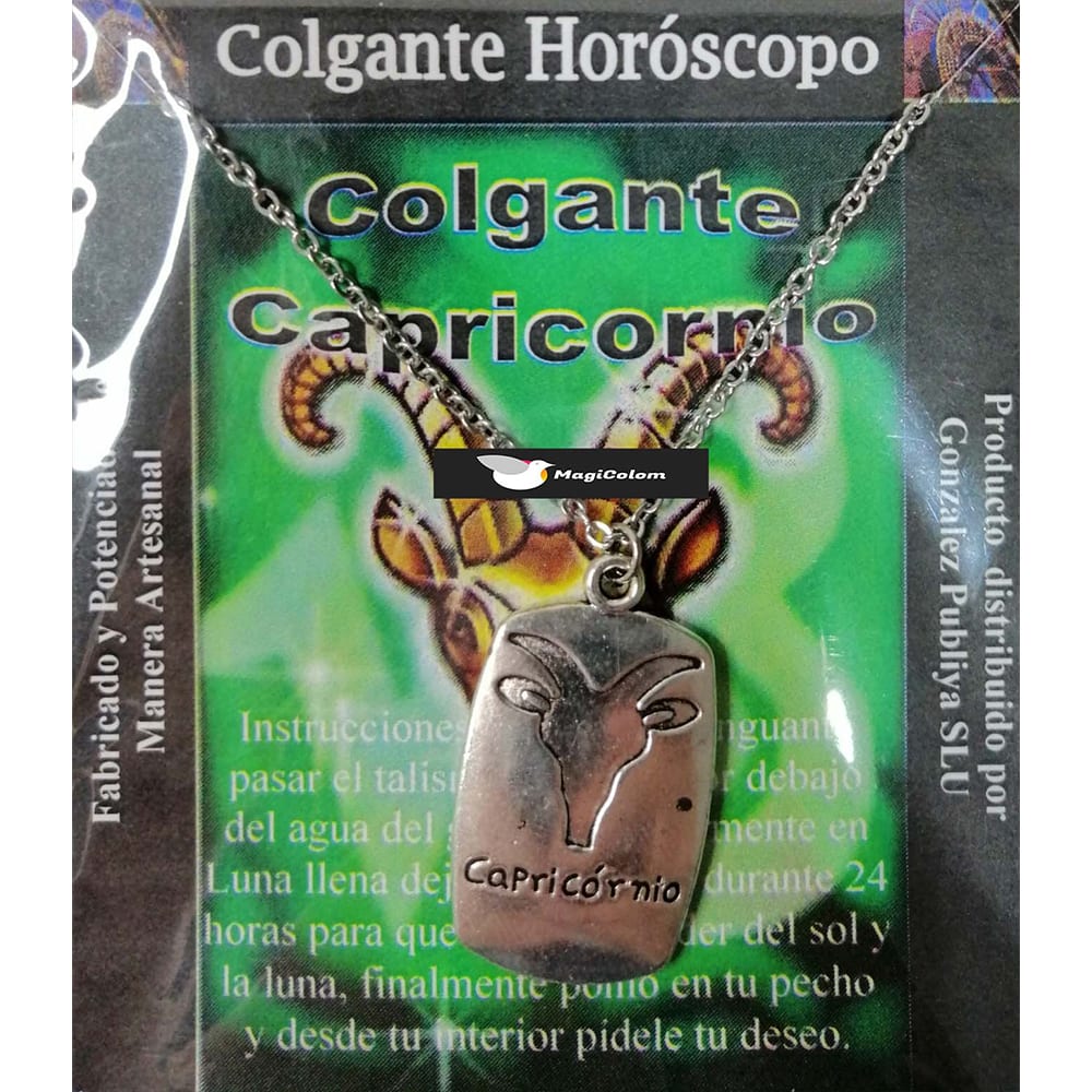 Colgante de Metal Horóscopo Capricornio