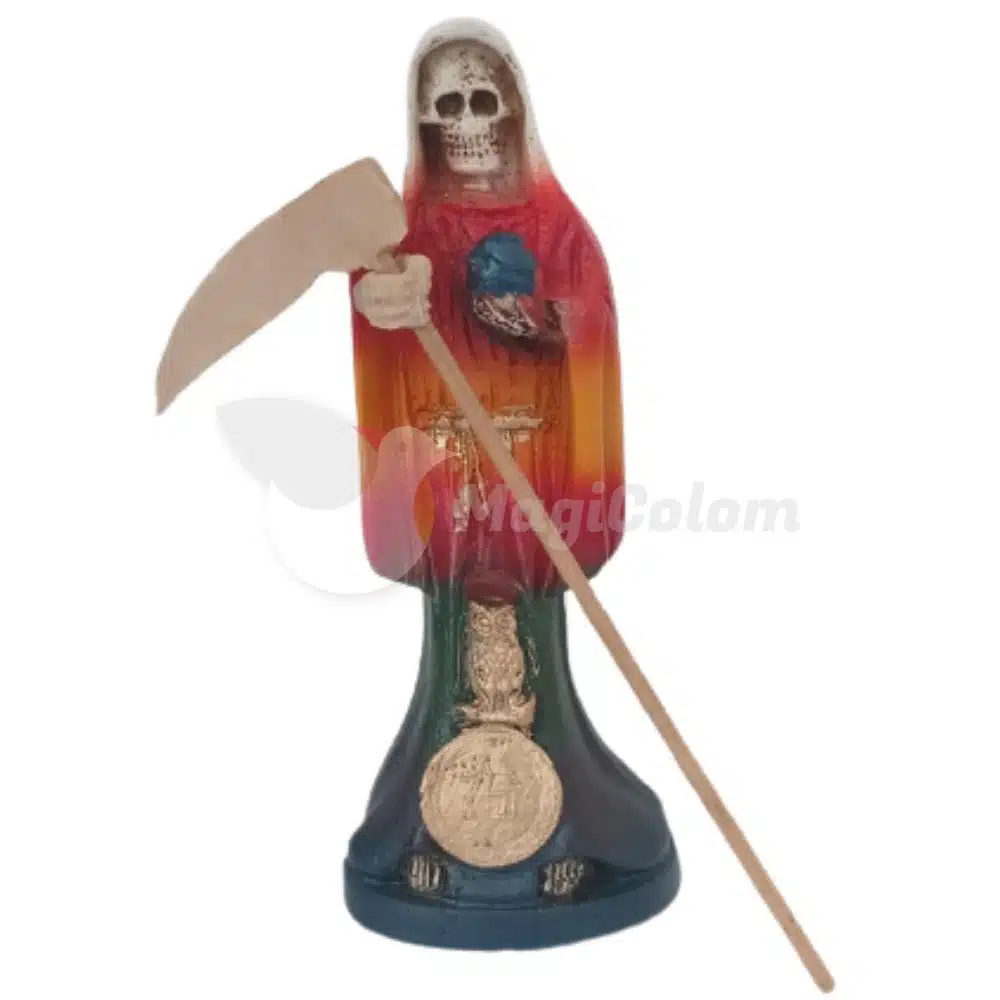 Imagen de la Santa Muerte artesana