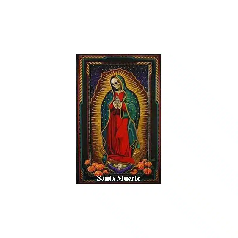 Estampa de la Santa Muerte Plastificada