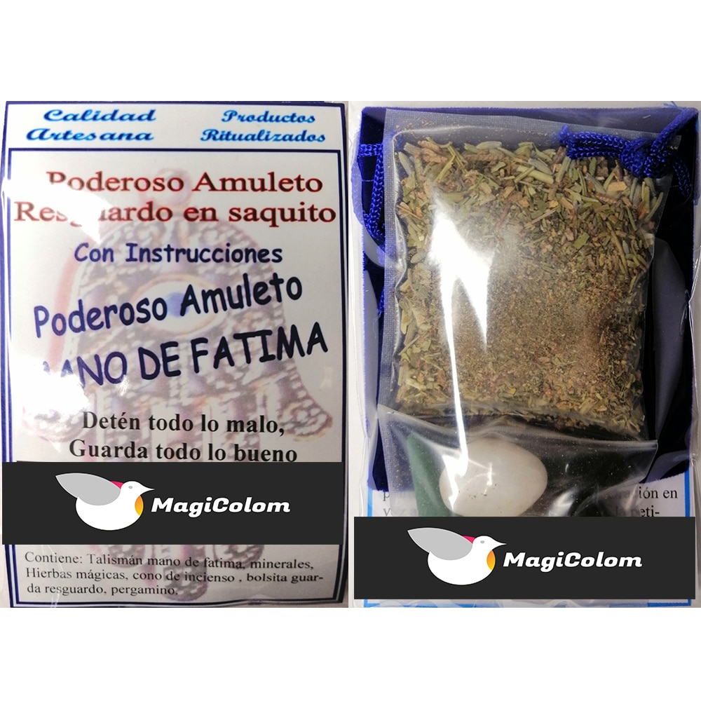 Amuleto de protección Mano de Fátima