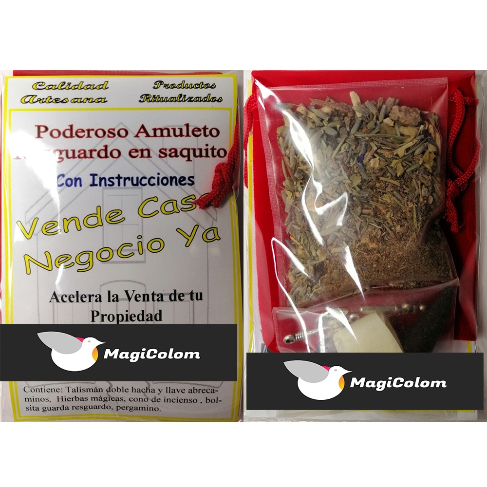 Amuleto de protección Vende Casa Negocio