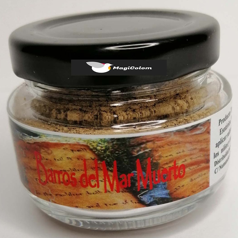 Barros del Mar Muerto tarro 40gr, Limpiezas.