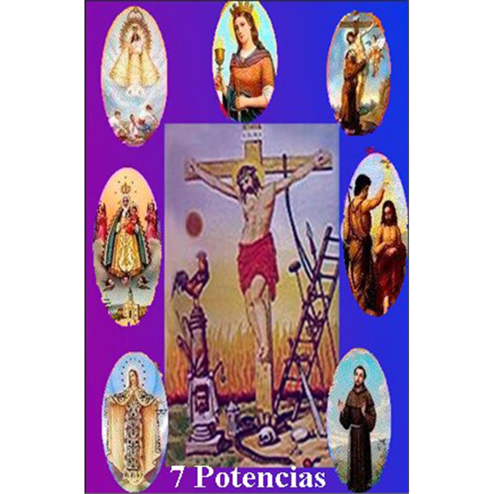 Estampa Plastificada 7 Potencias