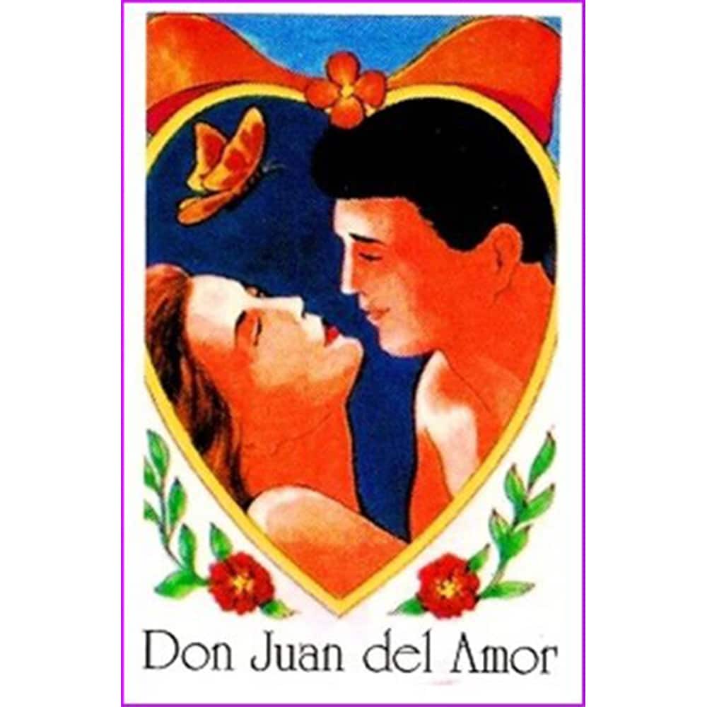 Estampa Plastificada Don Juan del Amor