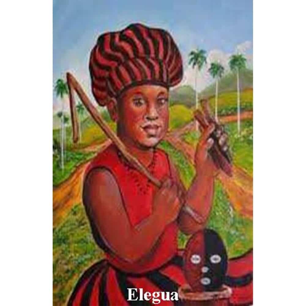 Estampa Plastificada Elegua