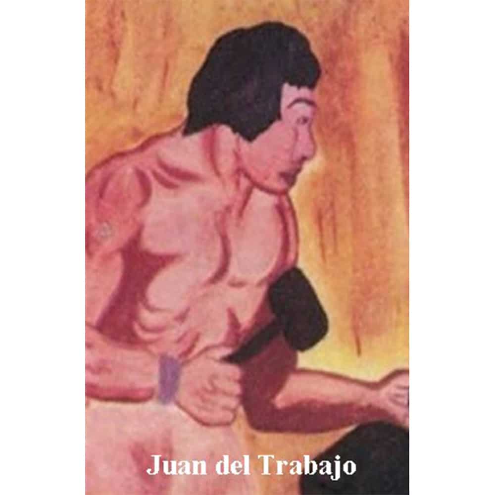 Estampa Plastificada Juan del Trabajo