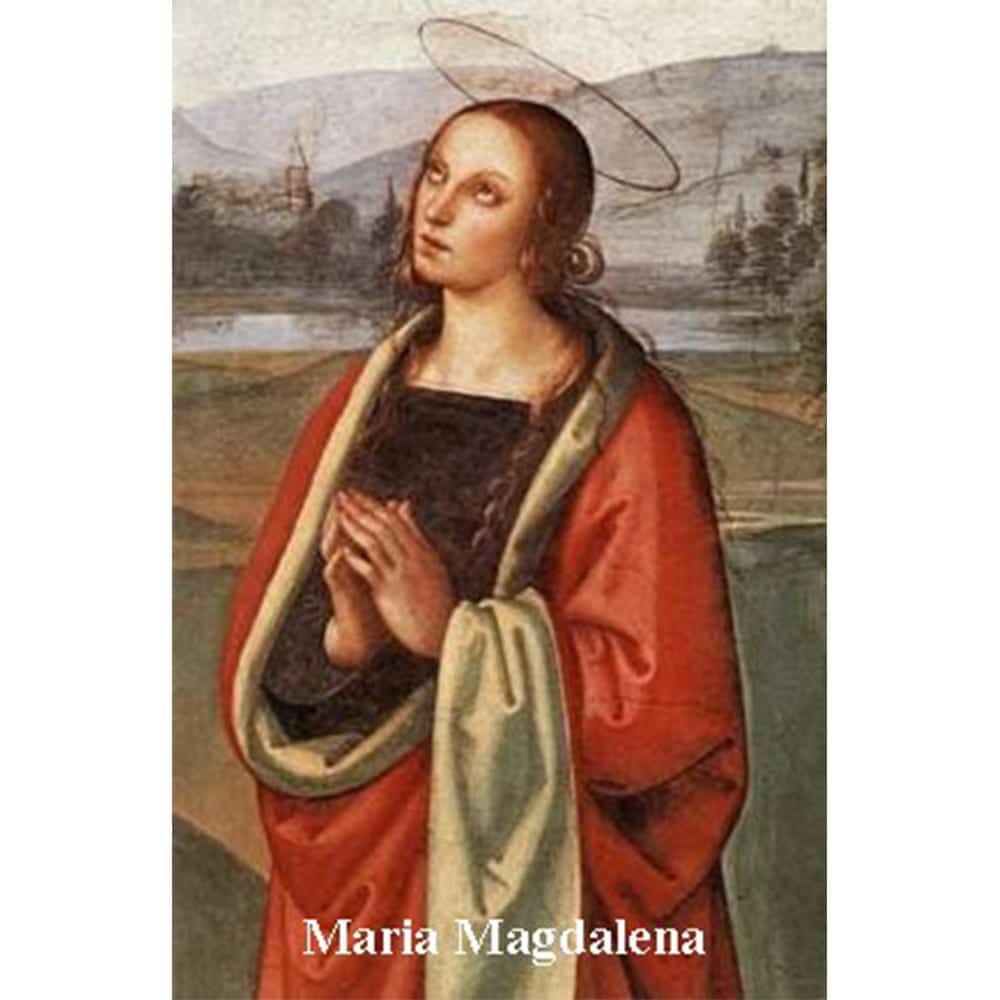 Estampa Plastificada María Magdalena