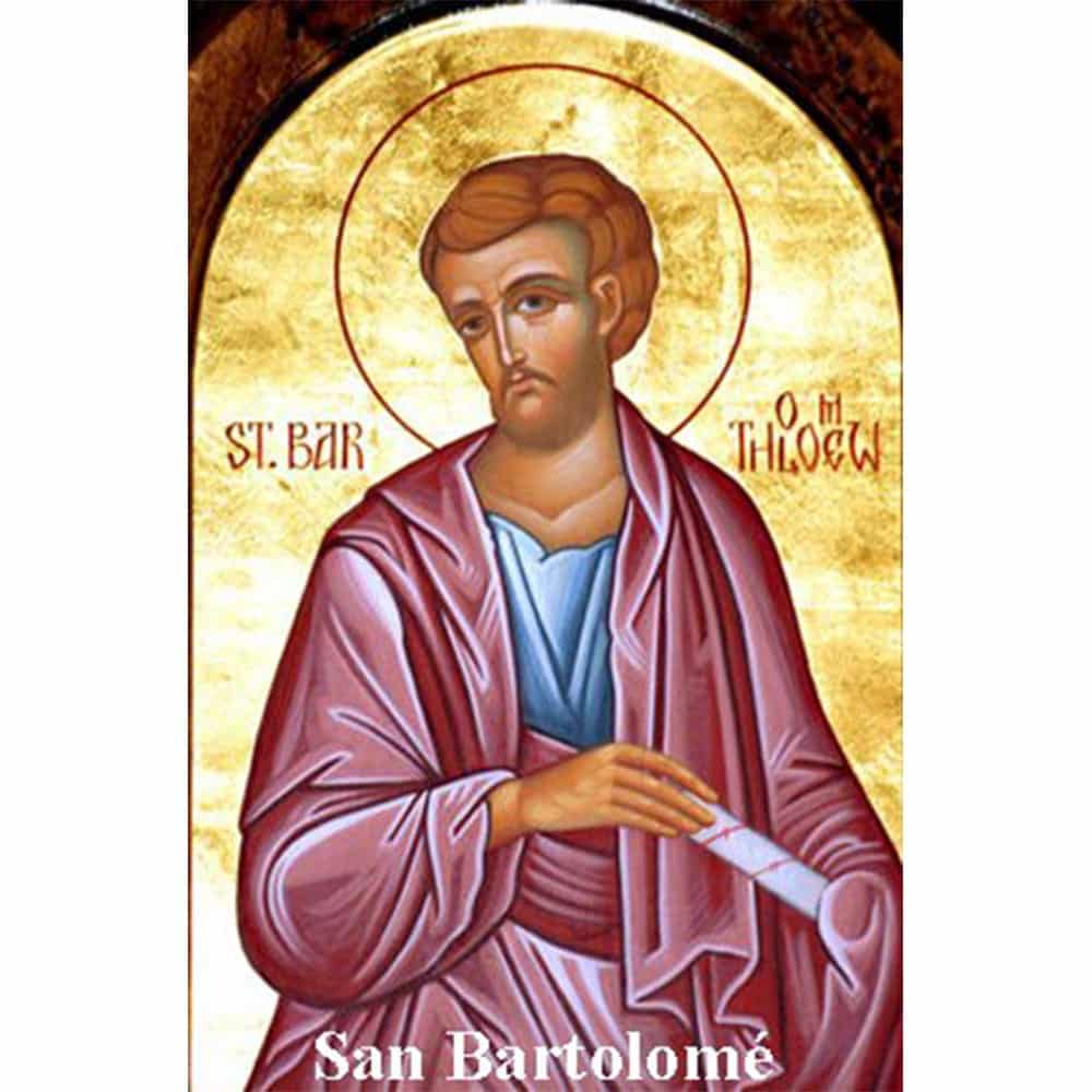 Estampa Plastificada San Bartolomé