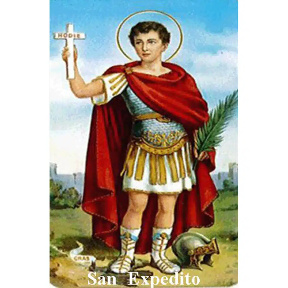 Estampa Plastificada San Expedito