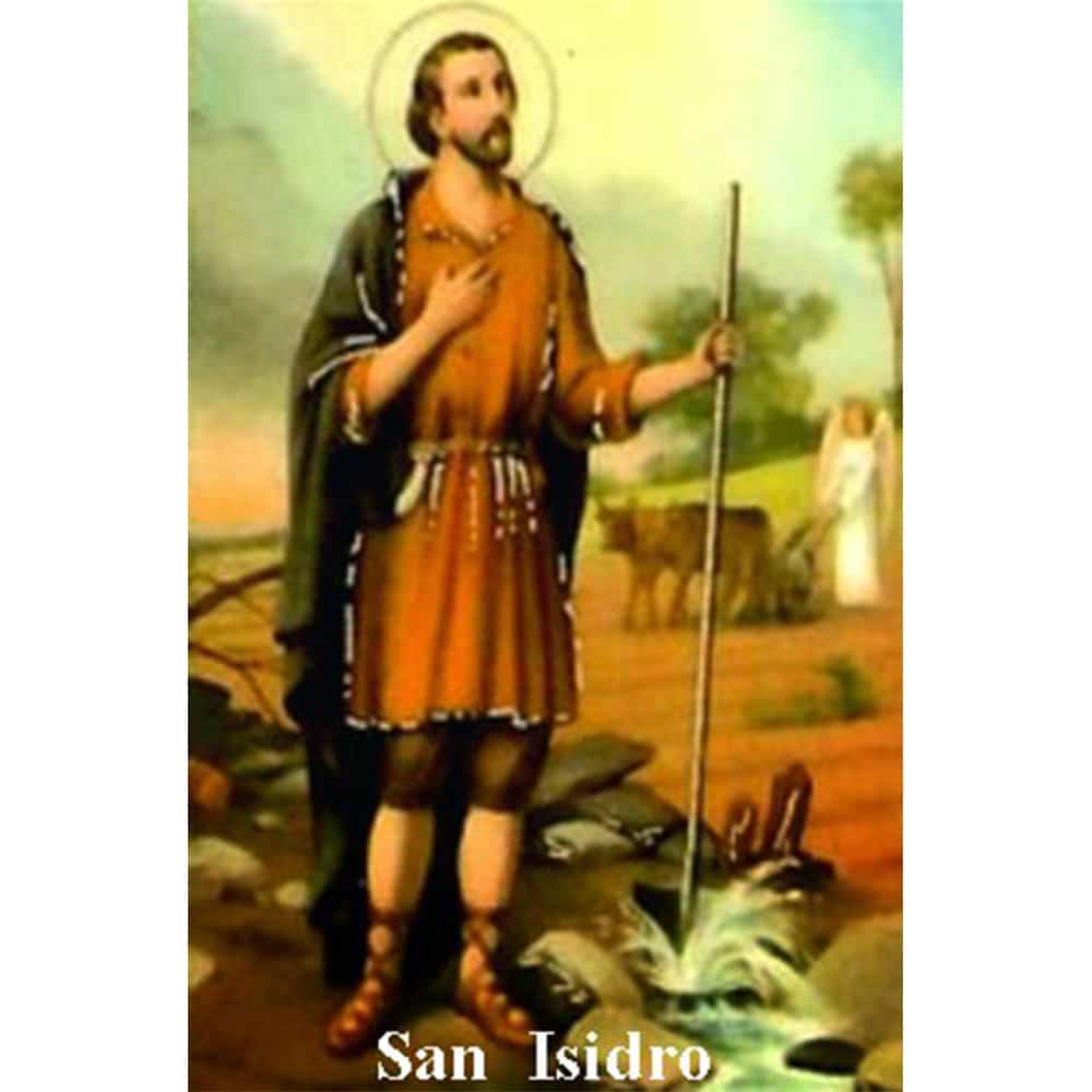 Estampa Plastificada San Isidro