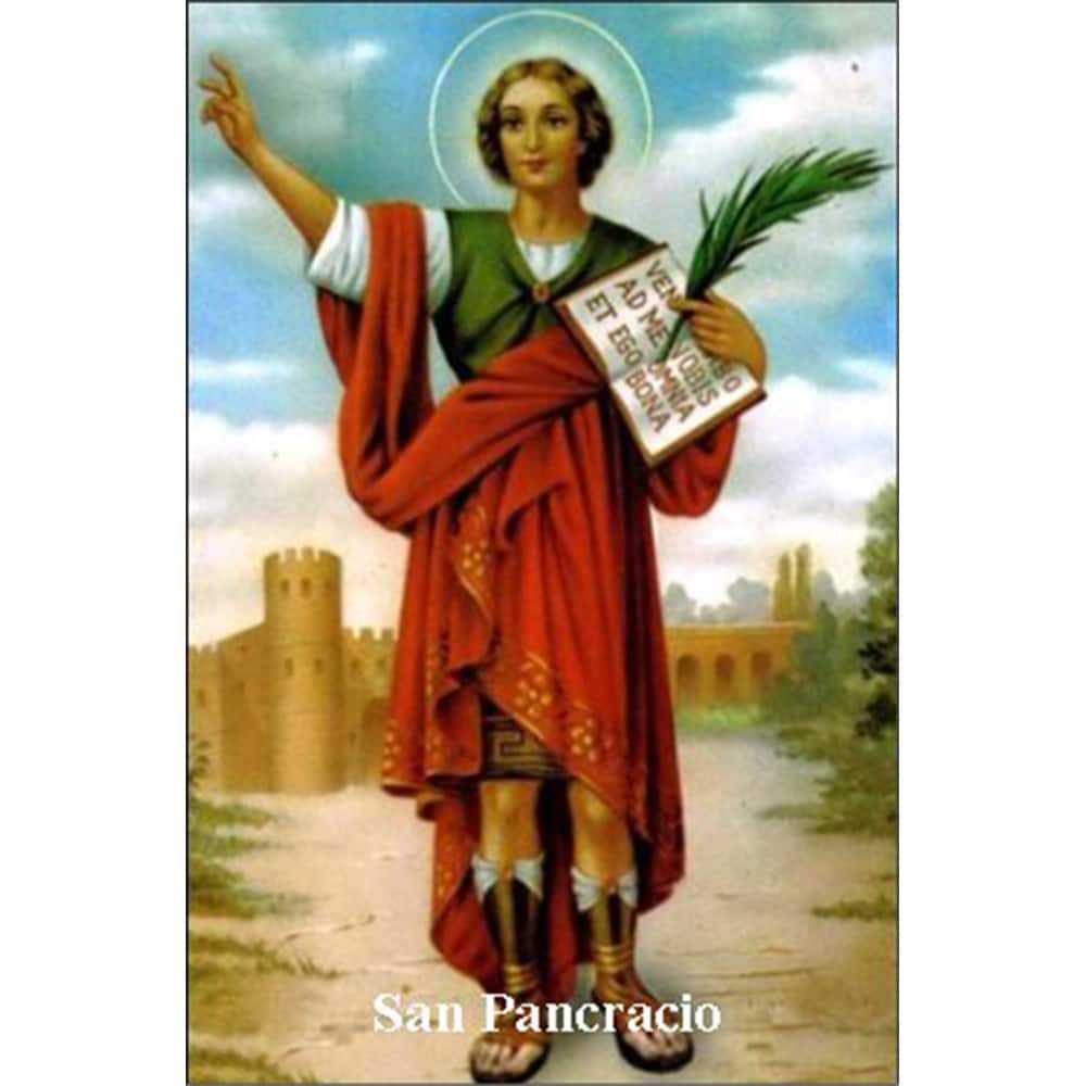 Estampa Plastificada San Pancracio