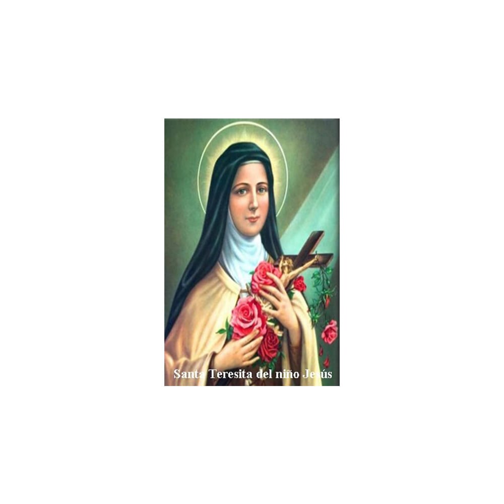 Estampa Plastificada Santa Teresita del Niño Jesús