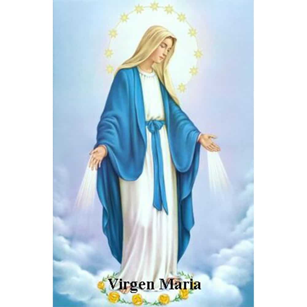 Estampa Plastificada Virgen María