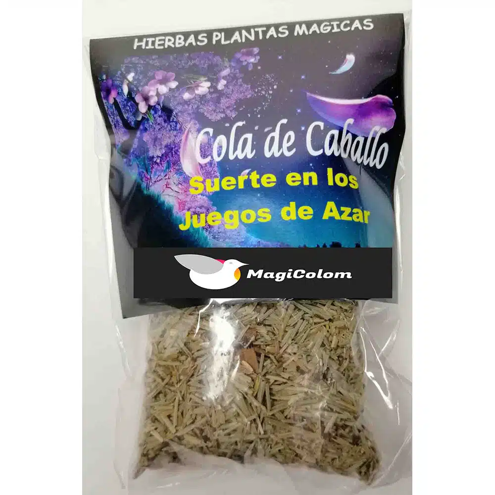 Hierba Cola Caballo 30 Gr Suerte Juegos de Azar