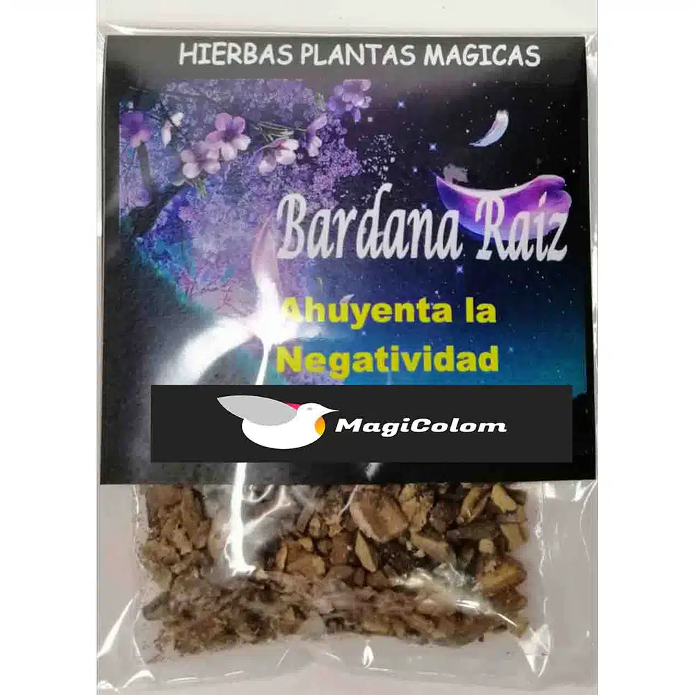 Hierba Bardana Raiz. 30 Gr (Ahuyenta Negatividad)