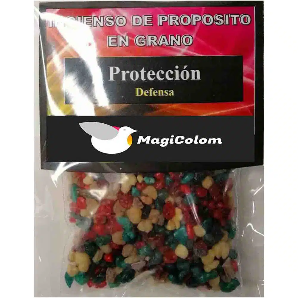 Incienso en granos Protección