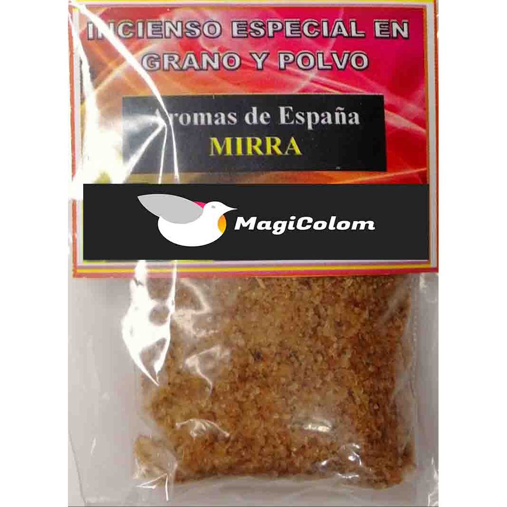Incienso en polvo mirra molida