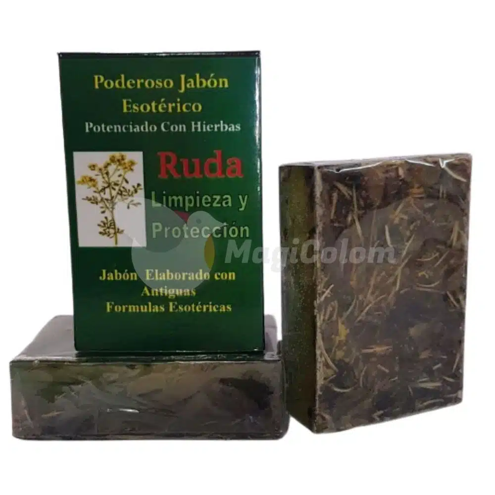 Jabón de Ruda con hierbas esotérico