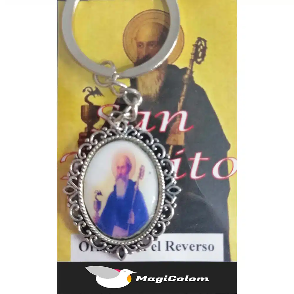 Llavero Esmaltado San Benito
