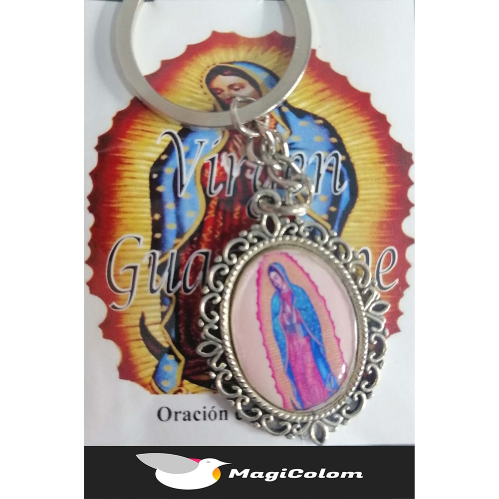 Llavero Esmaltado Virgen Guadalupe