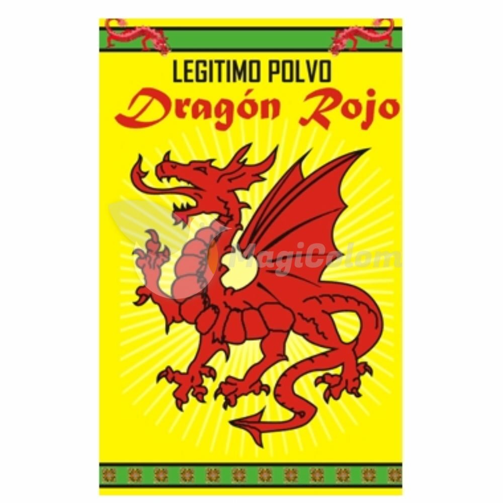 Polvo esotérico Dragón Rojo Situaciones Difíciles