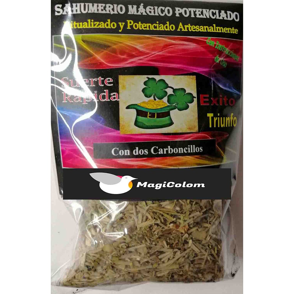 Sahumerio Esotérico Suerte Rápida