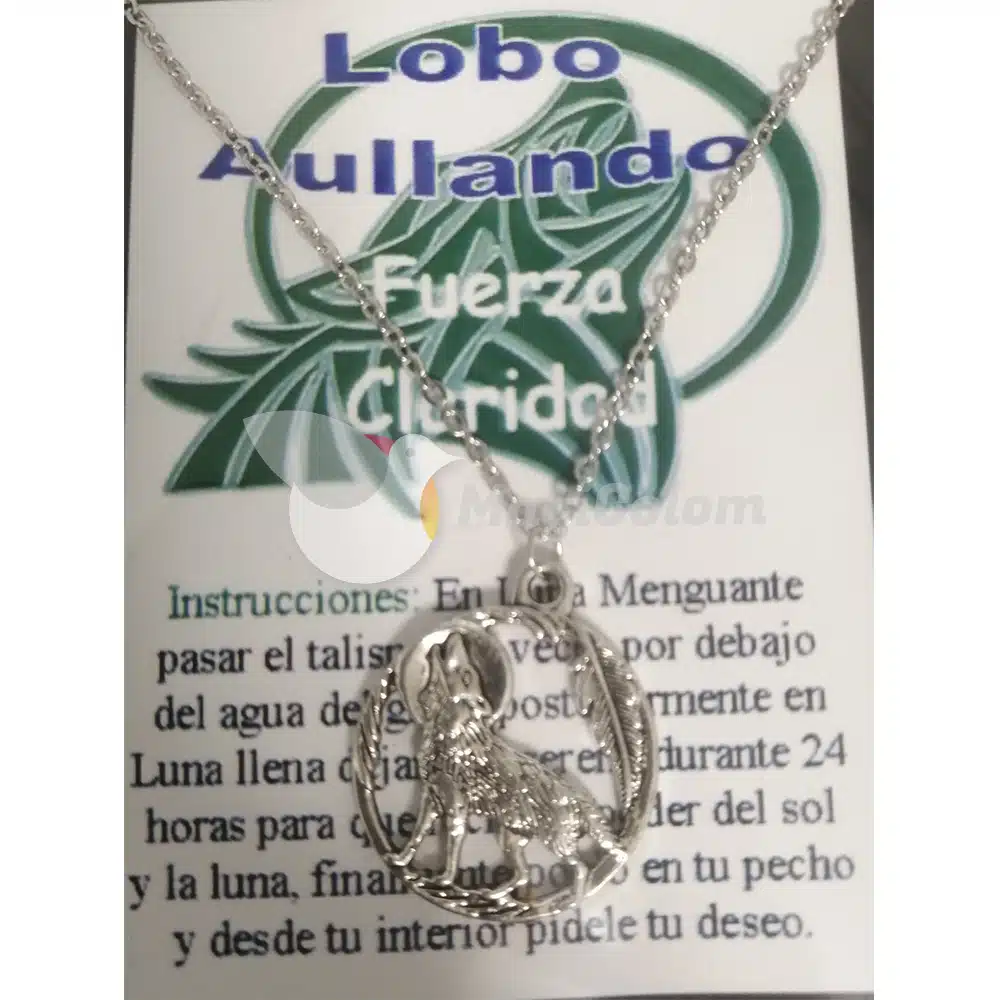 Talismán Lobo Aullando