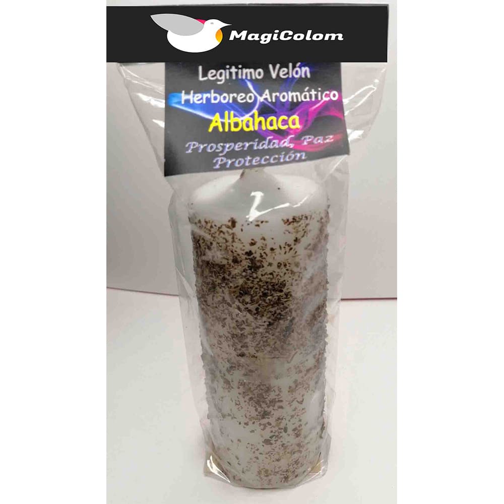 Velón Herboreo Aroma Albahaca
