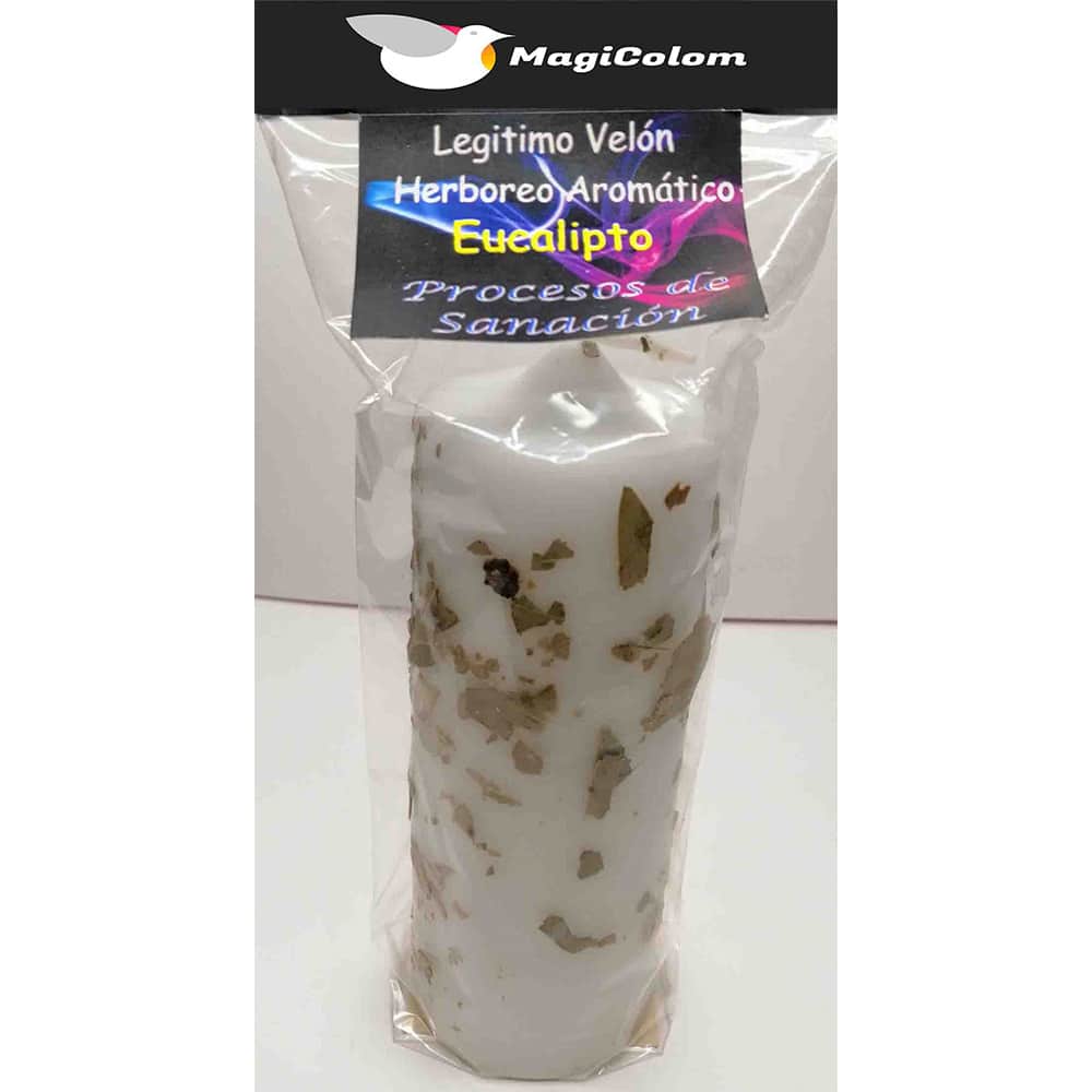 Velón Herboreo Aroma Eucalipto