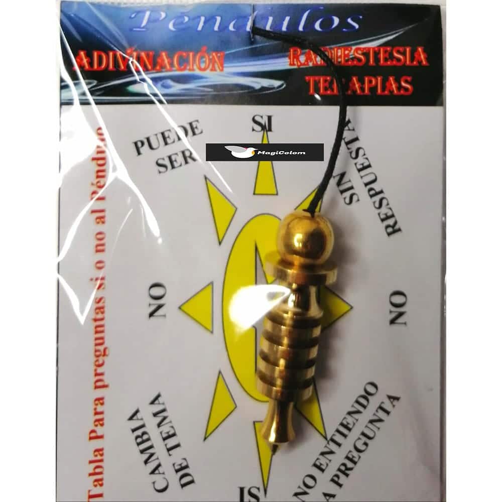 Péndulo Metal Isis Dorado
