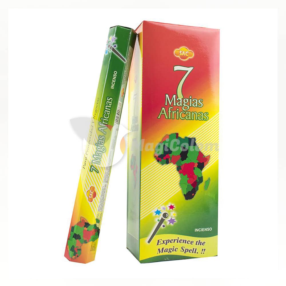 Incienso 7 Magias Africanas SAC