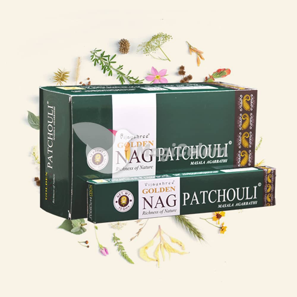 Incienso Golden Nag Patchouli