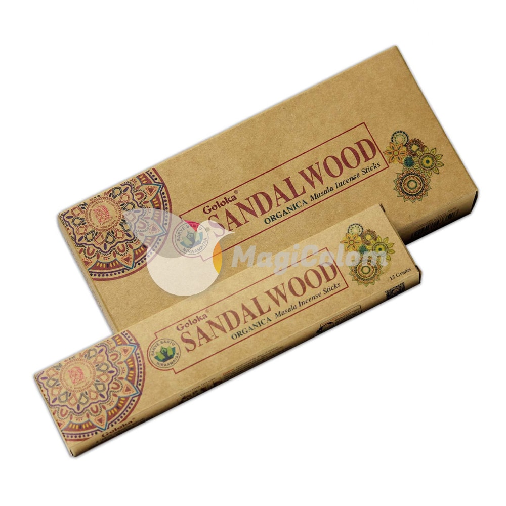 Incienso Goloka Orgánico Sandalwood