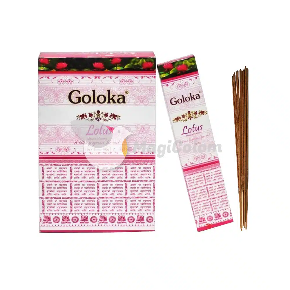 Incienso Goloka Premium Lotus