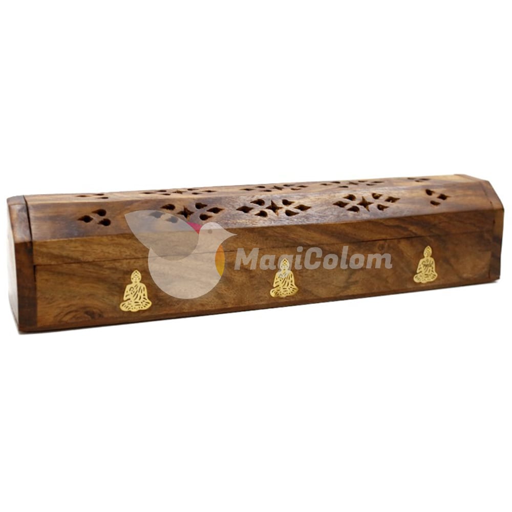 Caja de humo madera Buda