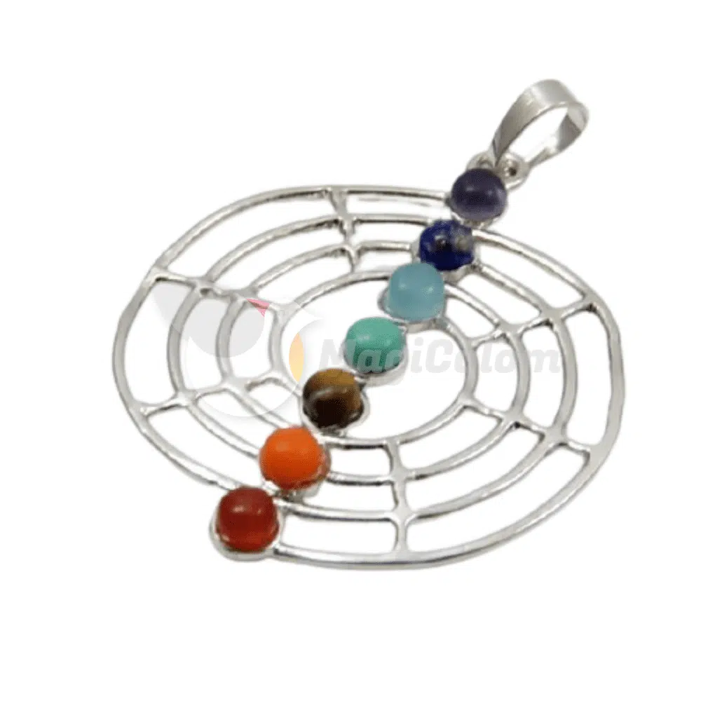 Colgante 7 chakras Aura