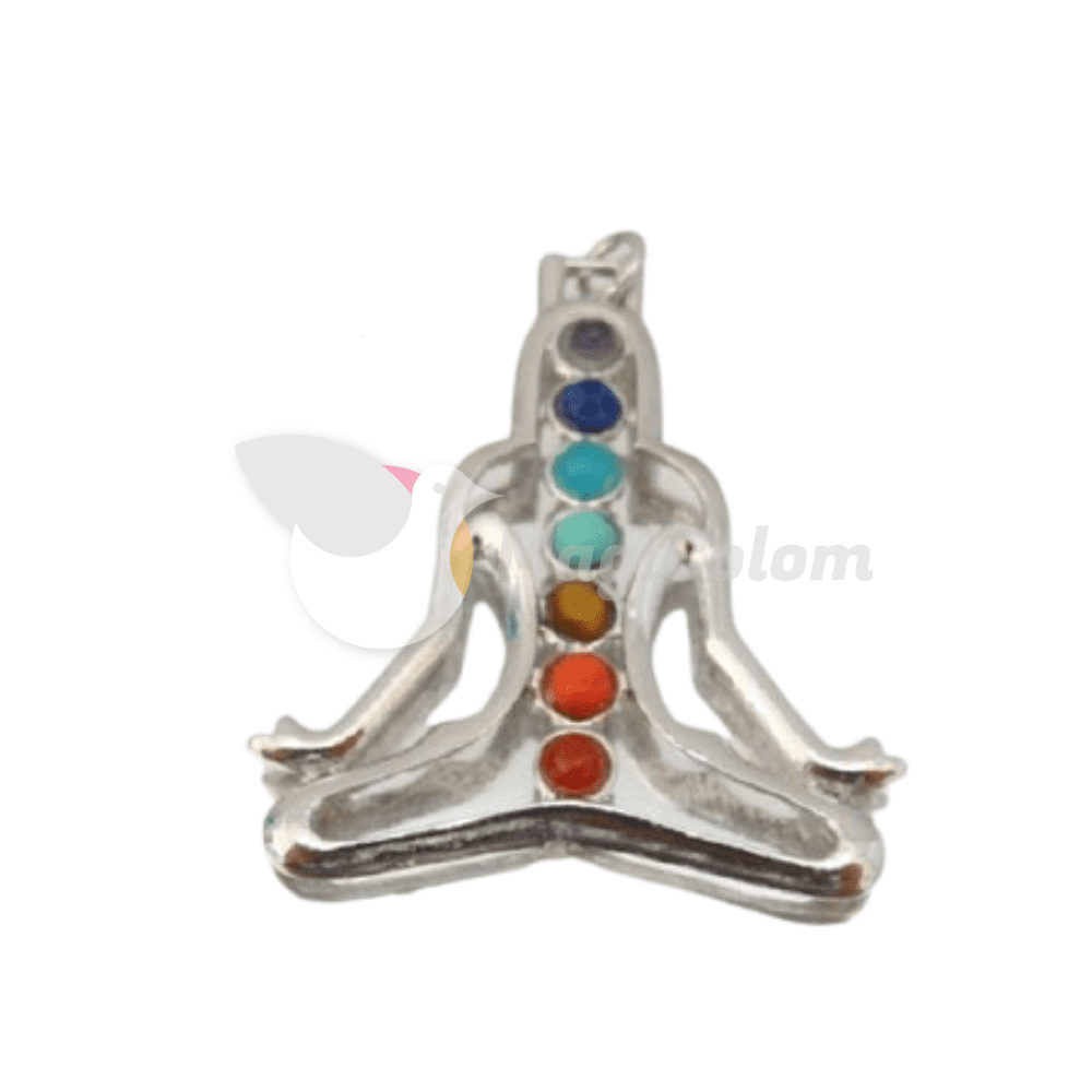 Colgante 7 chakras Buda