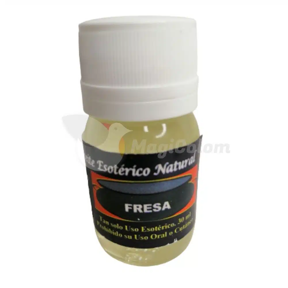 Aceite de Fresa Esotérico Natural