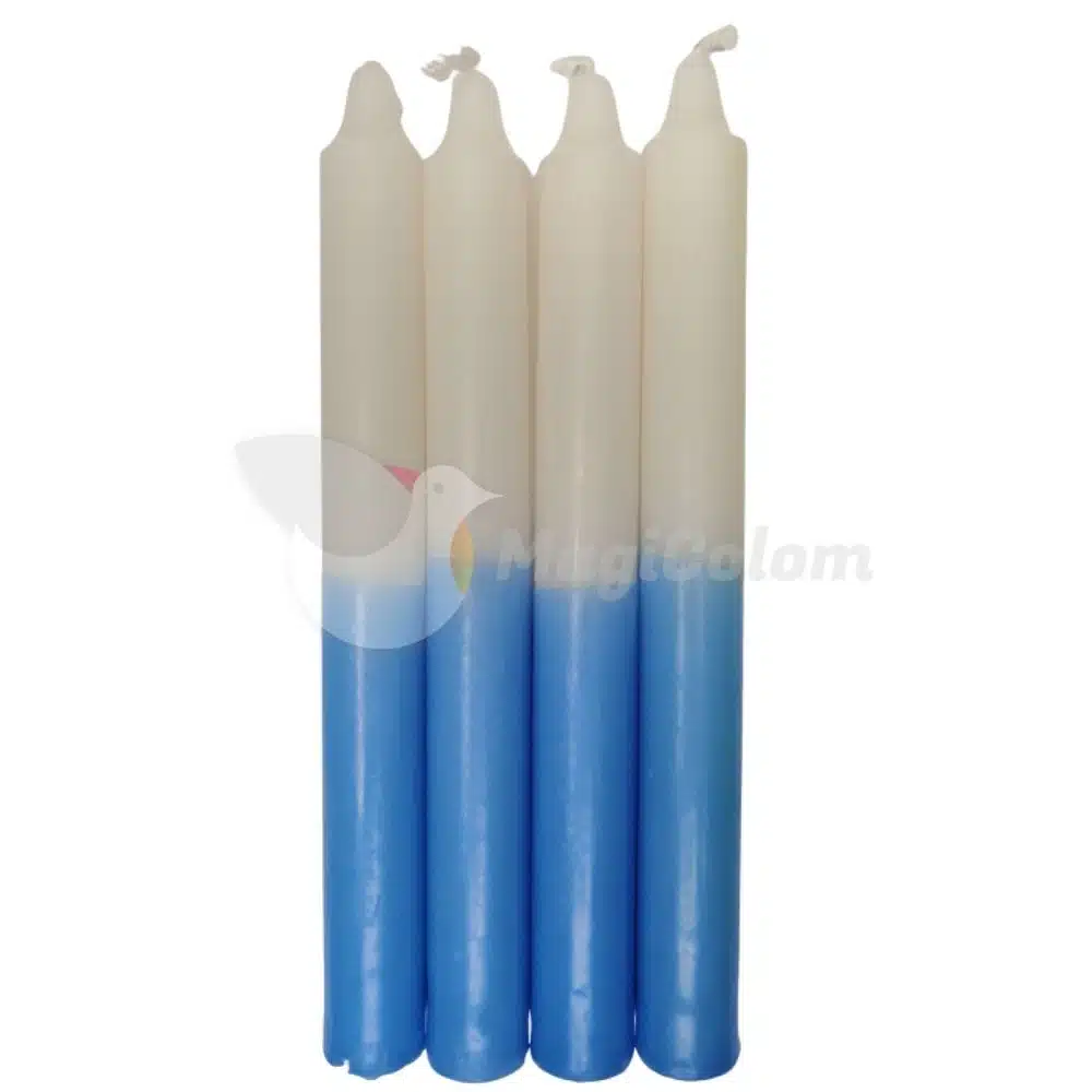 Vela Blanca y Azul Especial Esotérica