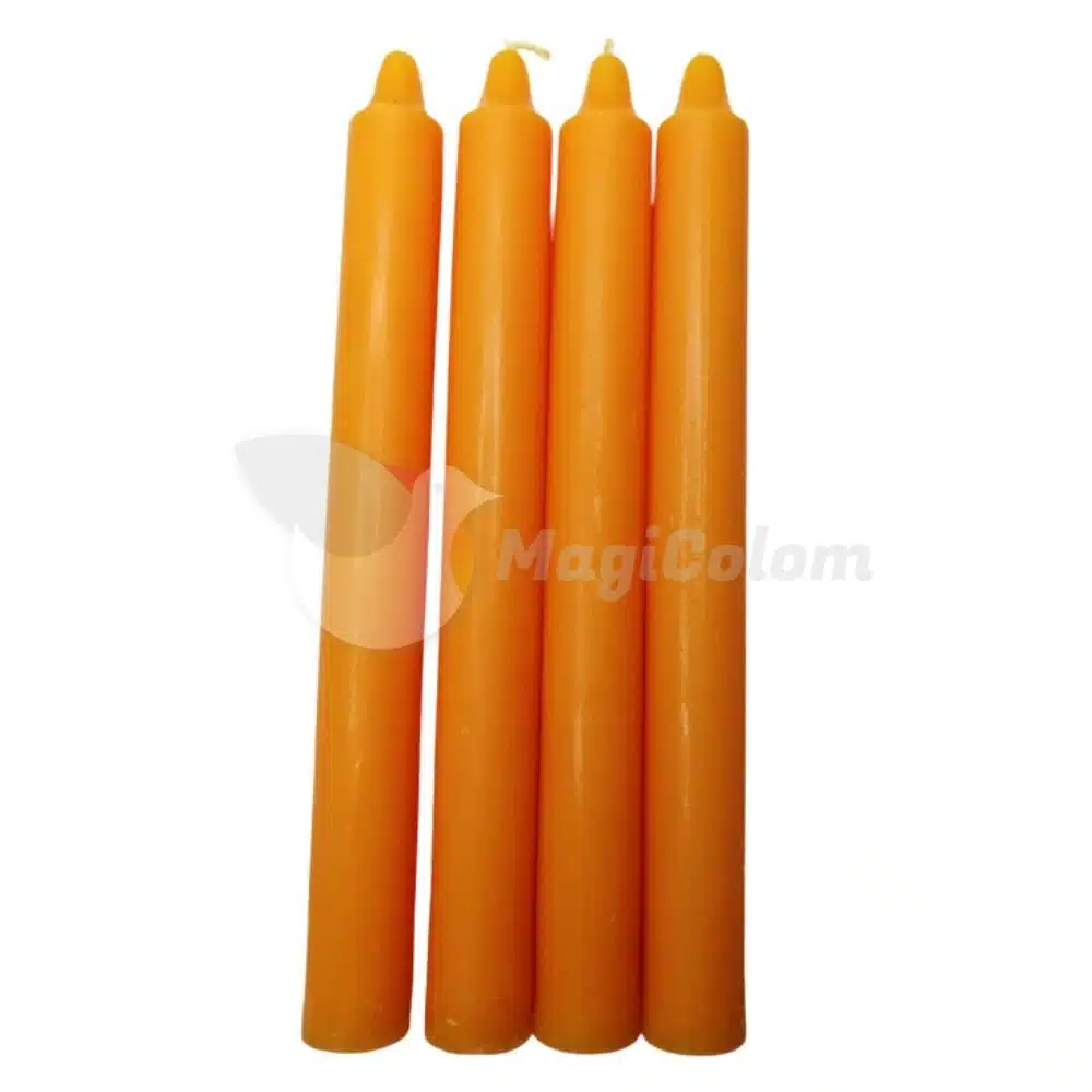 Vela Naranja Especial Esotérica
