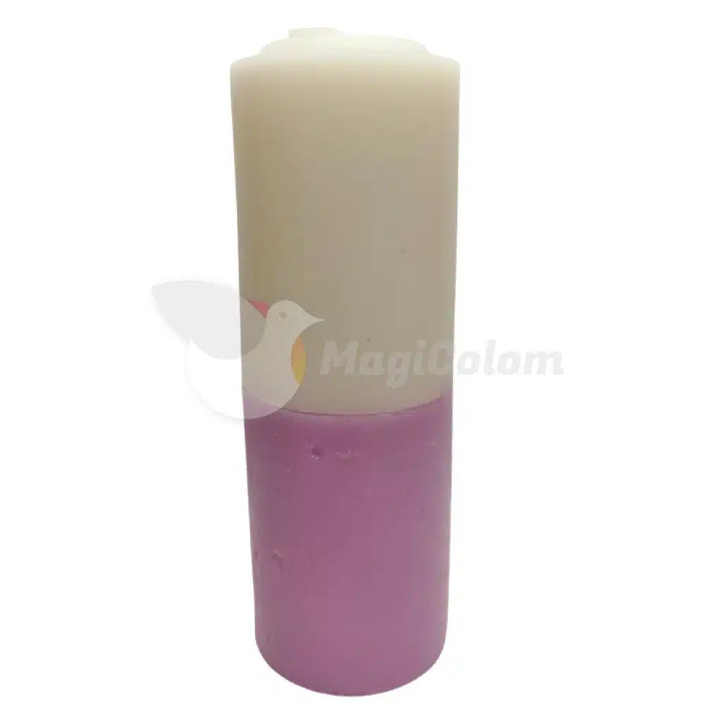 Velón Violeta Blanco Especial Esotérico
