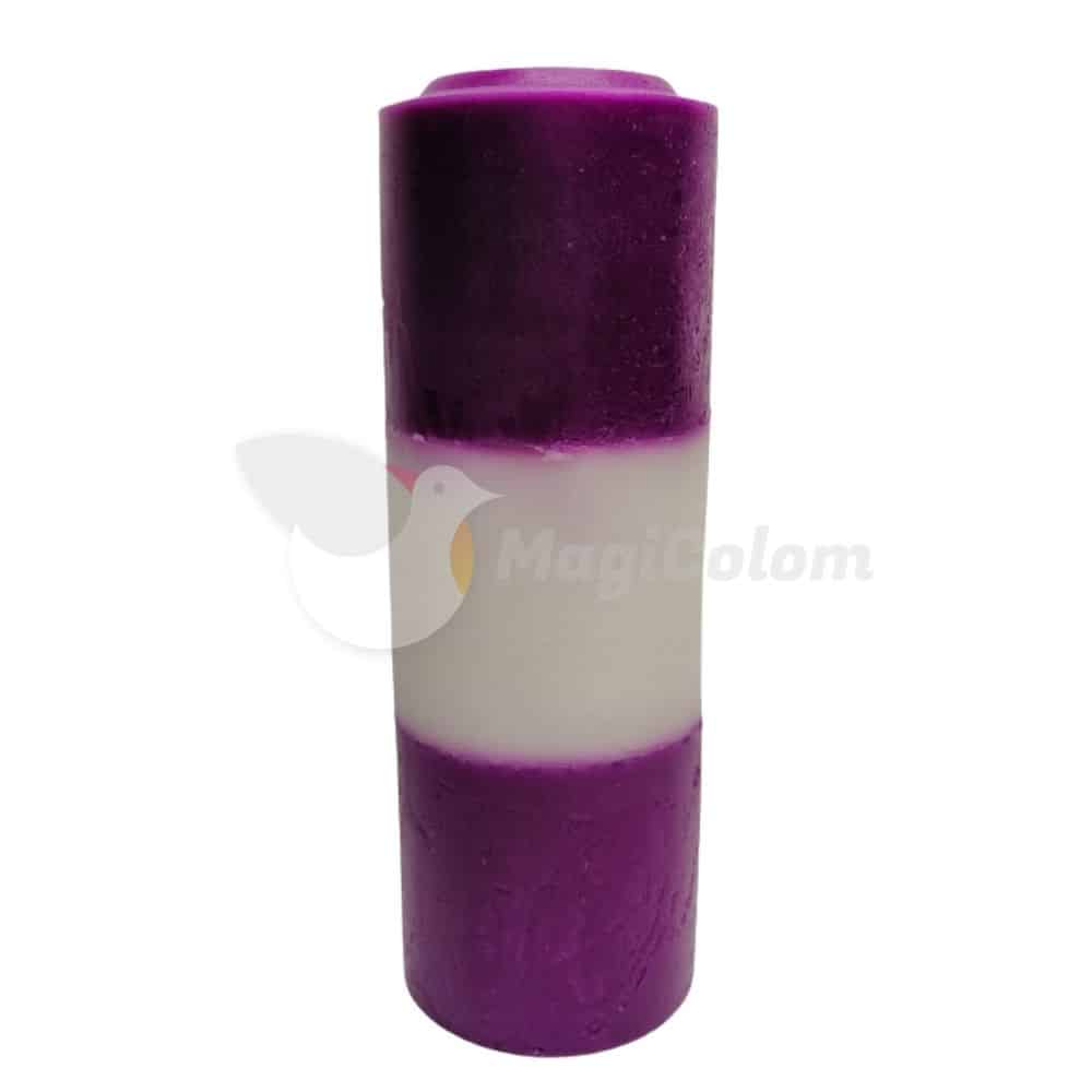 Velón Morado Blanco Morado Especial Esotérico