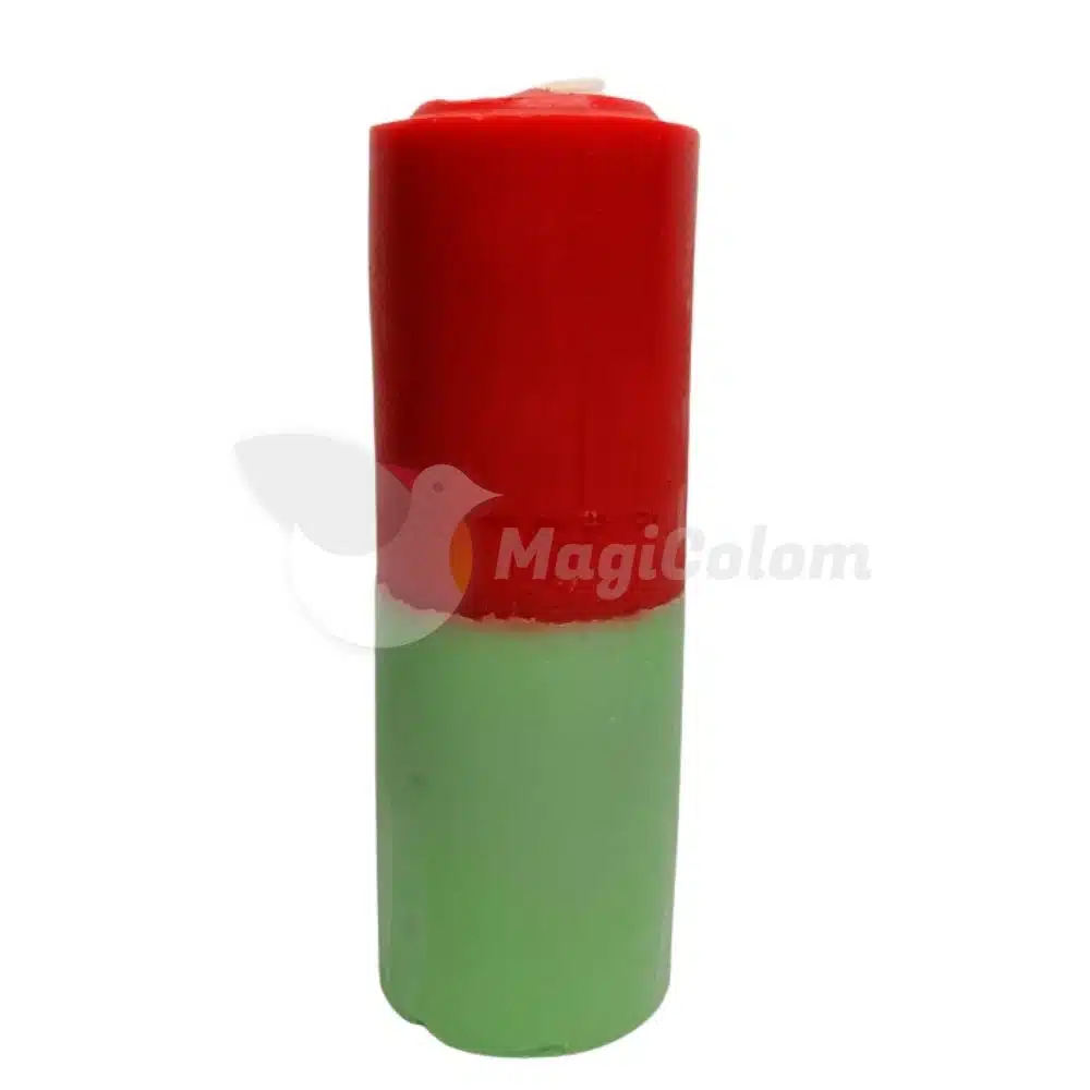Velón Verde Rojo Especial Esotérico
