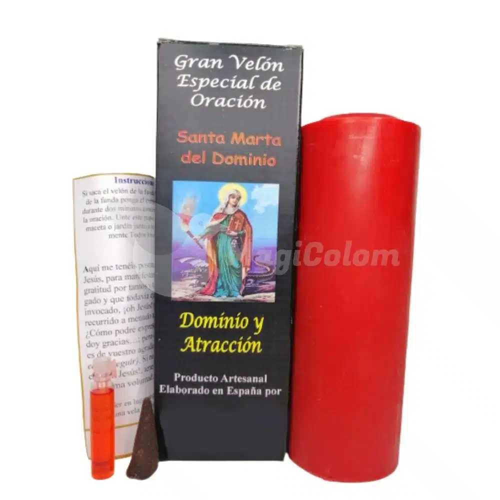 Velón con Oración Santa Marta