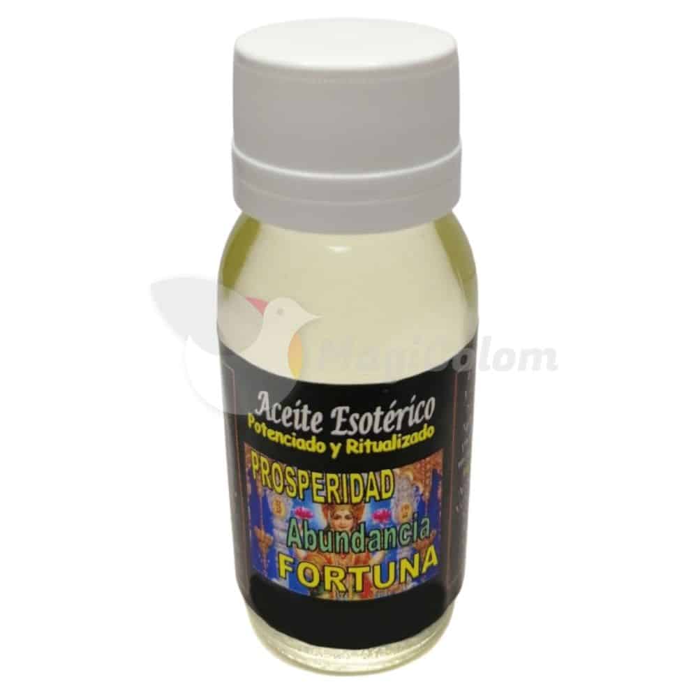 Aceite esotérico Prosperidad y Fortuna