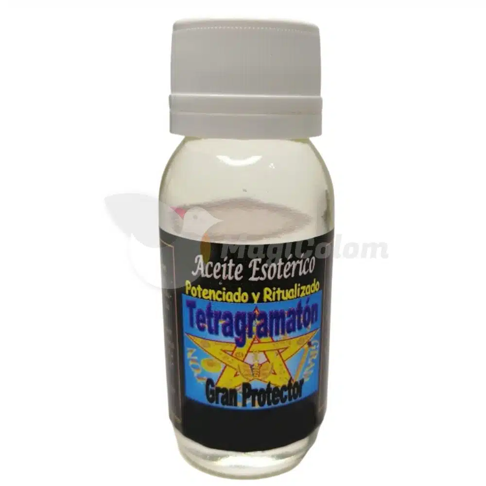 Aceite esotérico Tetragrámaton