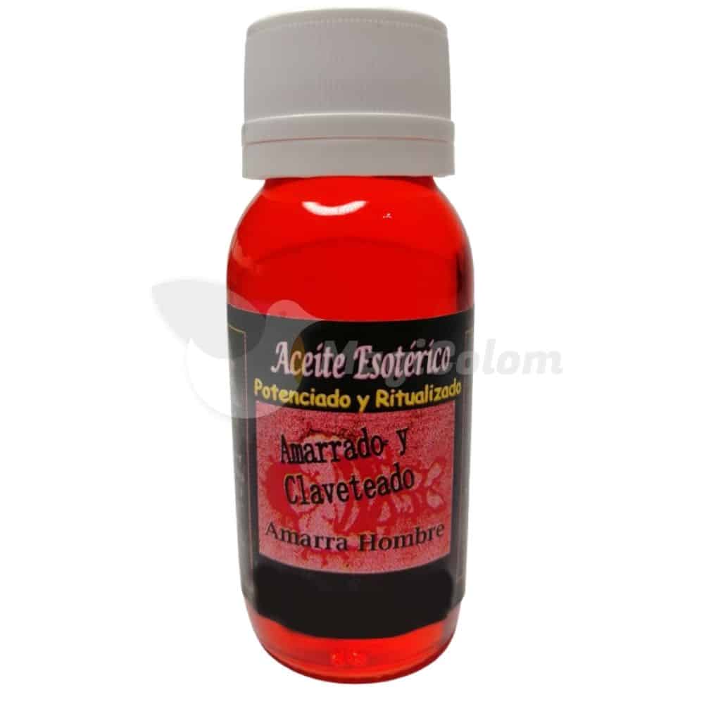 Aceite esotérico Amarrado y claveteado