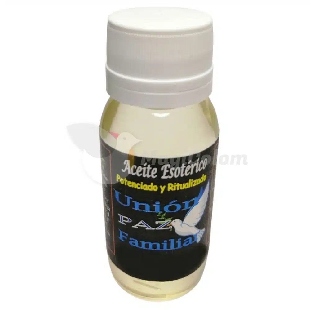 Aceite esotérico Unión y Paz Familiar