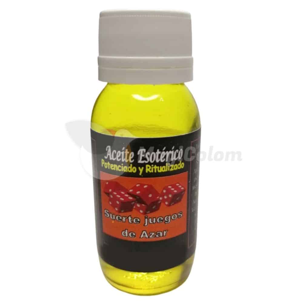 Aceite esotérico Suerte Juegos de Azar
