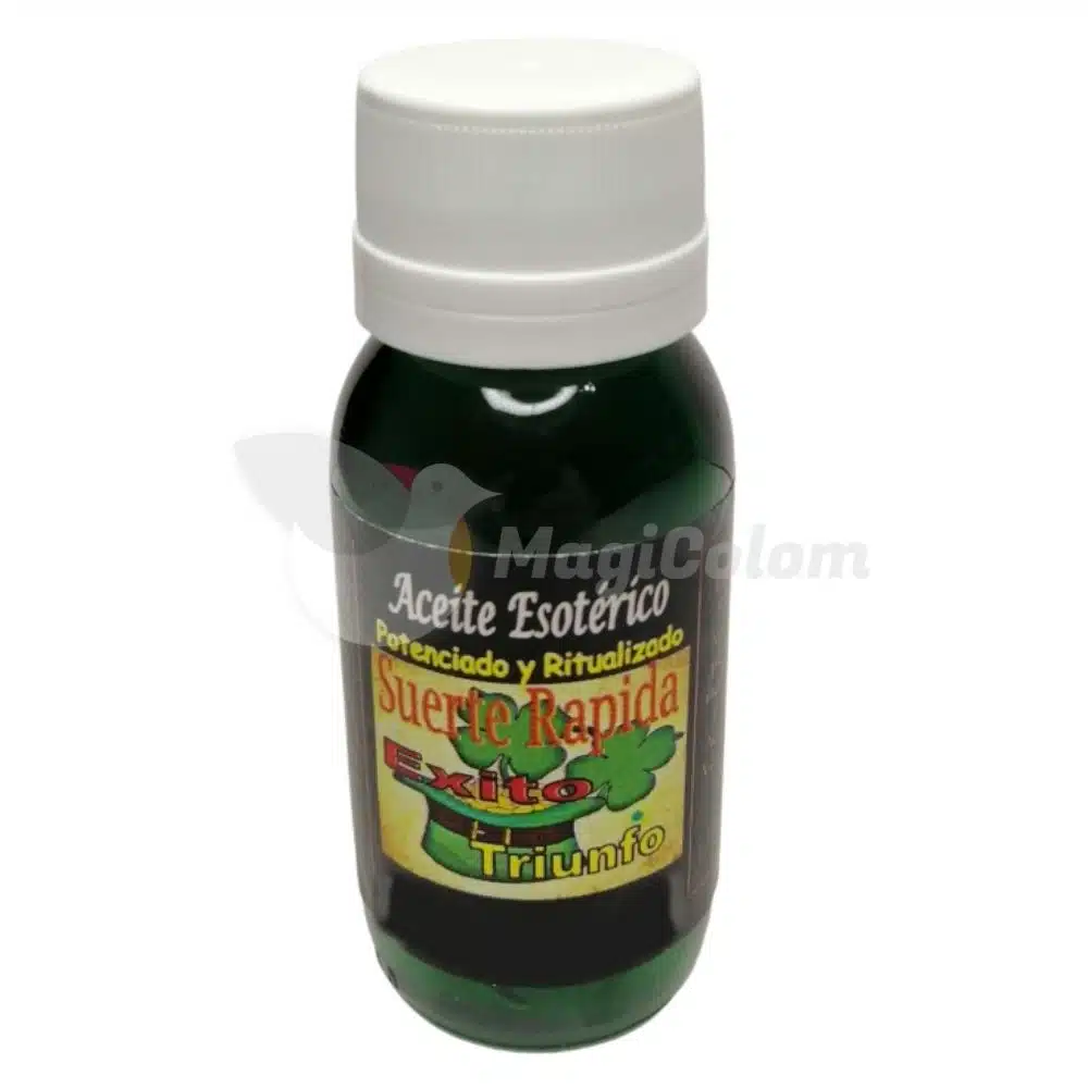Aceite Suerte Rápida esotérico